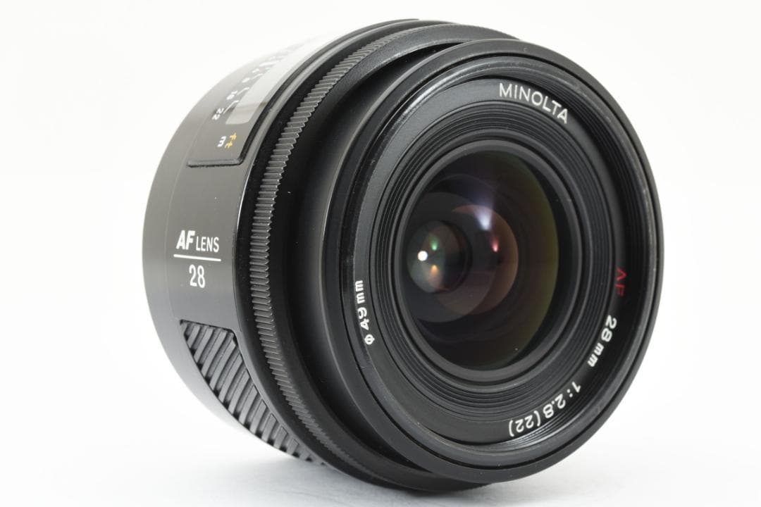 MINOLTA AF 28mm F2.8 SONY Aマウント F0123