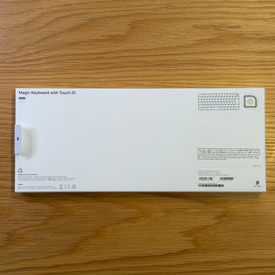 Magic Keyboard with Touch ID 日本語