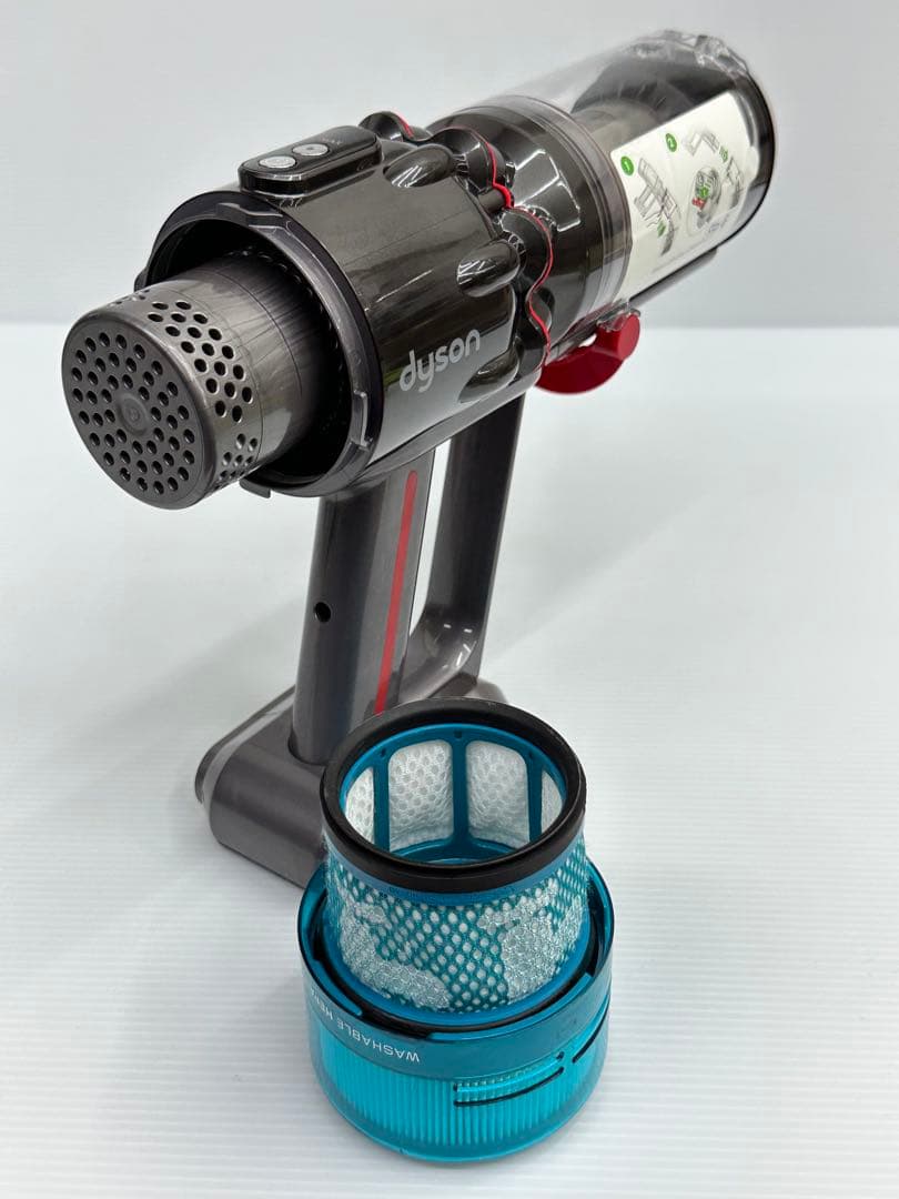 動作保証品　ダイソン　掃除機　SV21 マイクロ　本体　ダスト 純正バッテリー付