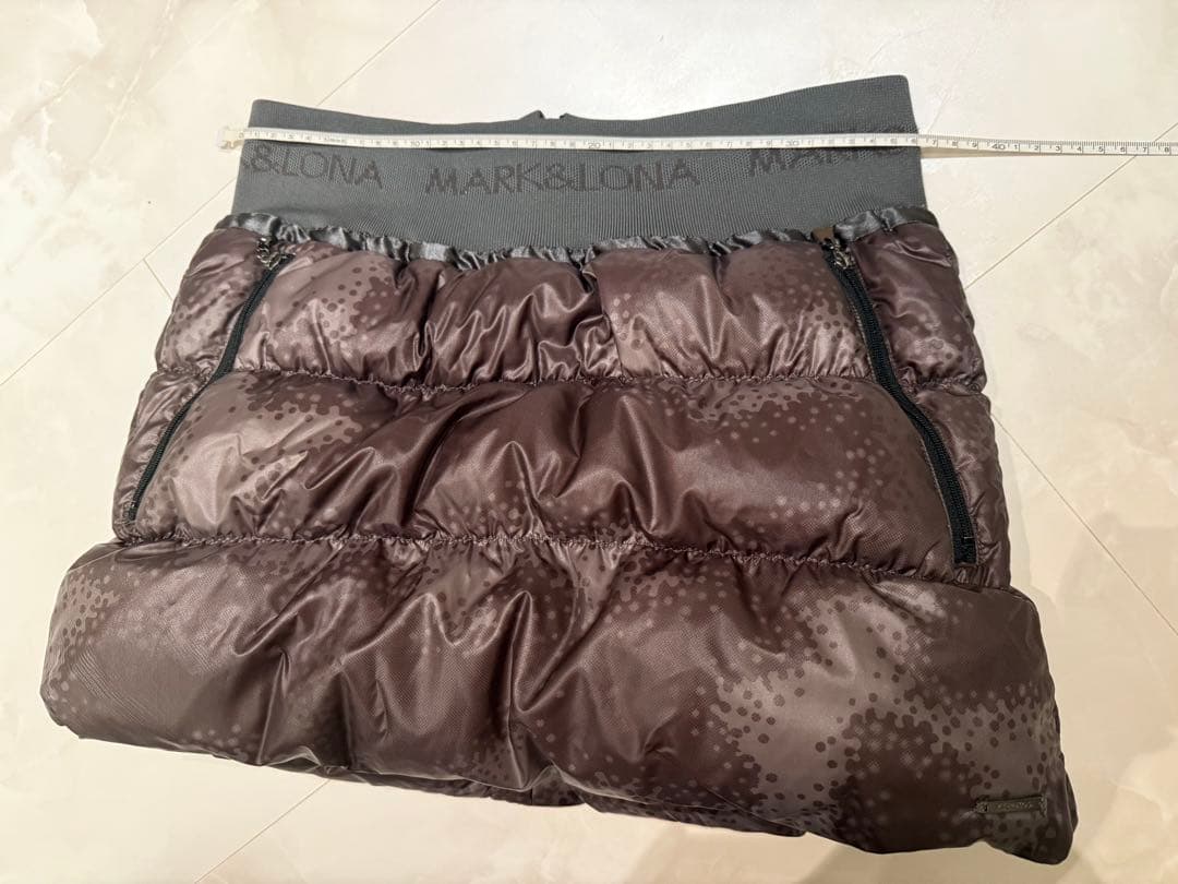 【美品】MARK & LONA ダウンベスト&スカート　セットアップ　Sサイズ