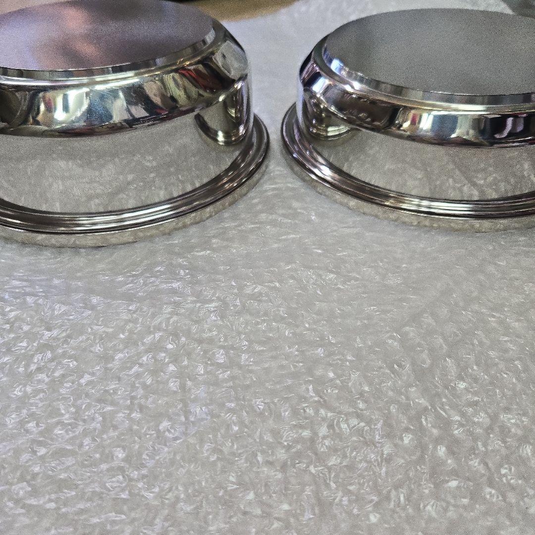 ラスタークラフト　フライパン　18cm　20cm 5重構造ステンレス　2点セット