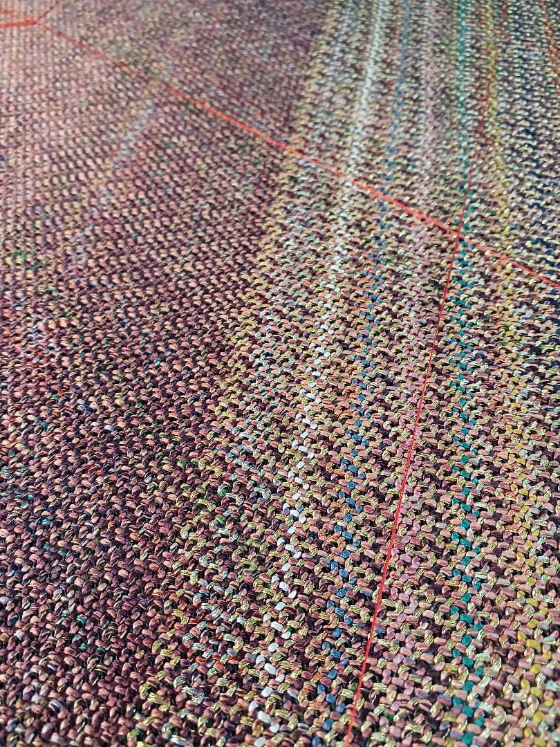 ［名古屋帯］新品未使用品　長さ計測不可　　O-080