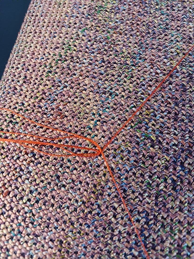 ［名古屋帯］新品未使用品　長さ計測不可　　O-080