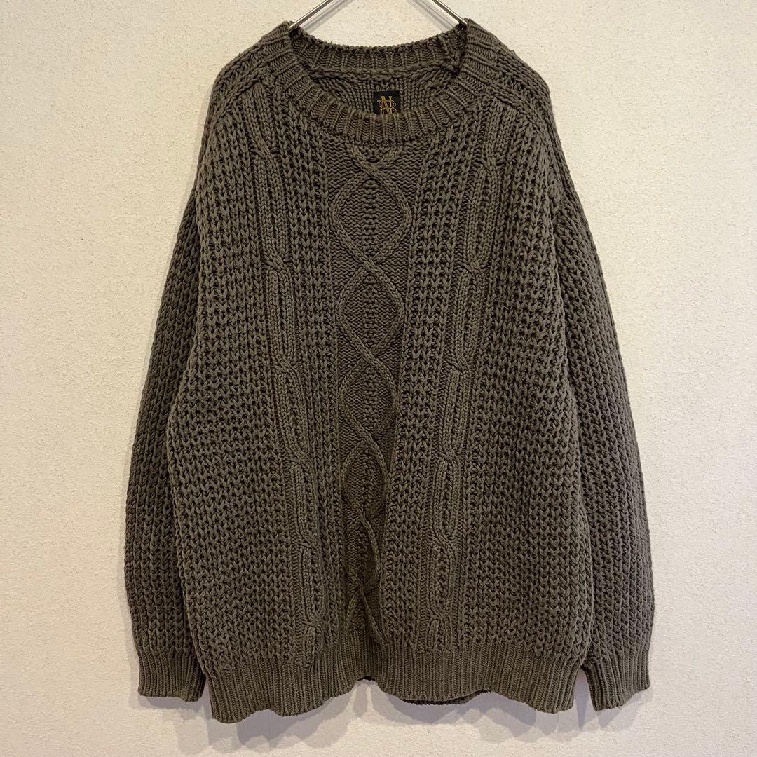 【美品】steven alan 別注 BATONER 21AW ケーブルニット