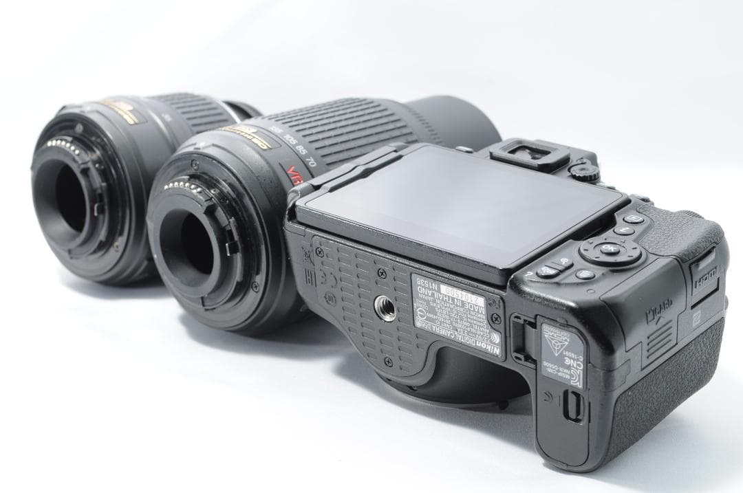 すぐに使えるダブルレンズ❤️Nikon D5600 セット✨スマホに自動転送