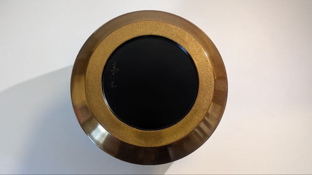 『川蝉蒔絵』吹雪『吉田華正』　輪島塗茶道具　カワセミ翡翠　棗　塗師　共箱共布