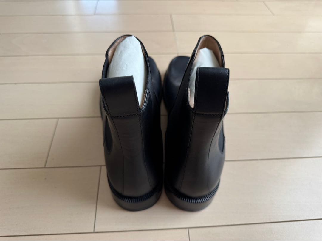 LOEWEレザー チェルシーブーツ 黒 サイズ44