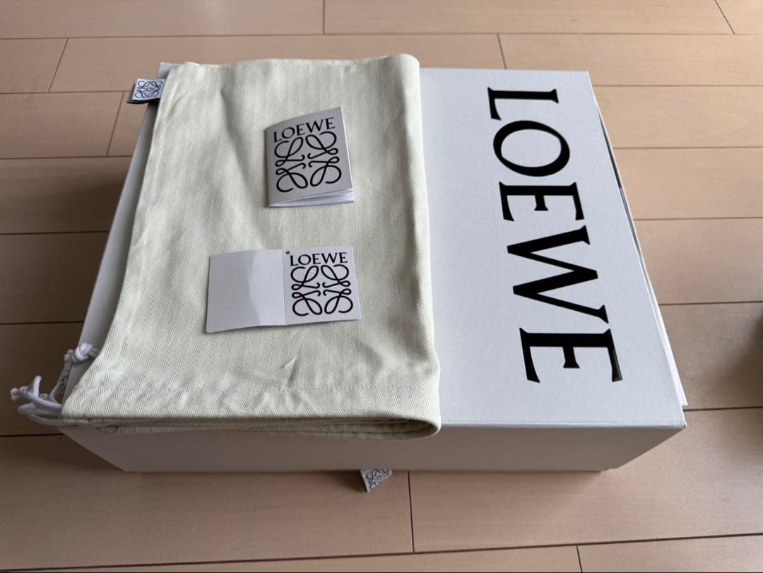 LOEWEレザー チェルシーブーツ 黒 サイズ44