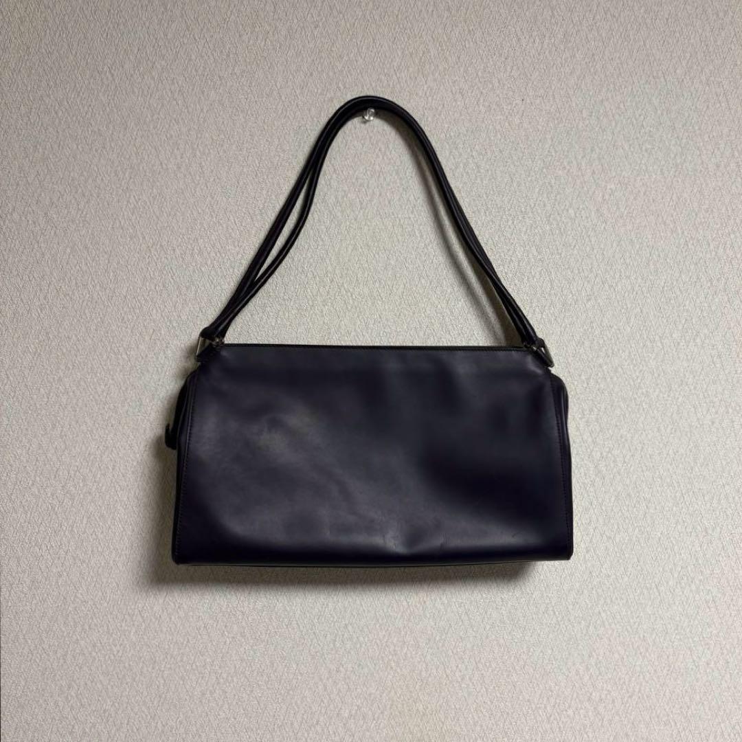 バッグ 1990s PRADA archive leather shoulder bag