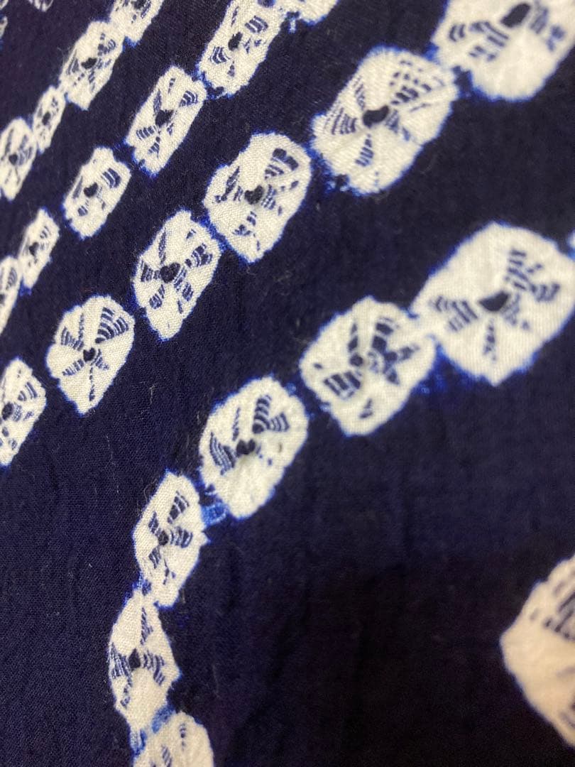 有松絞り　絞り浴衣　② 身丈158