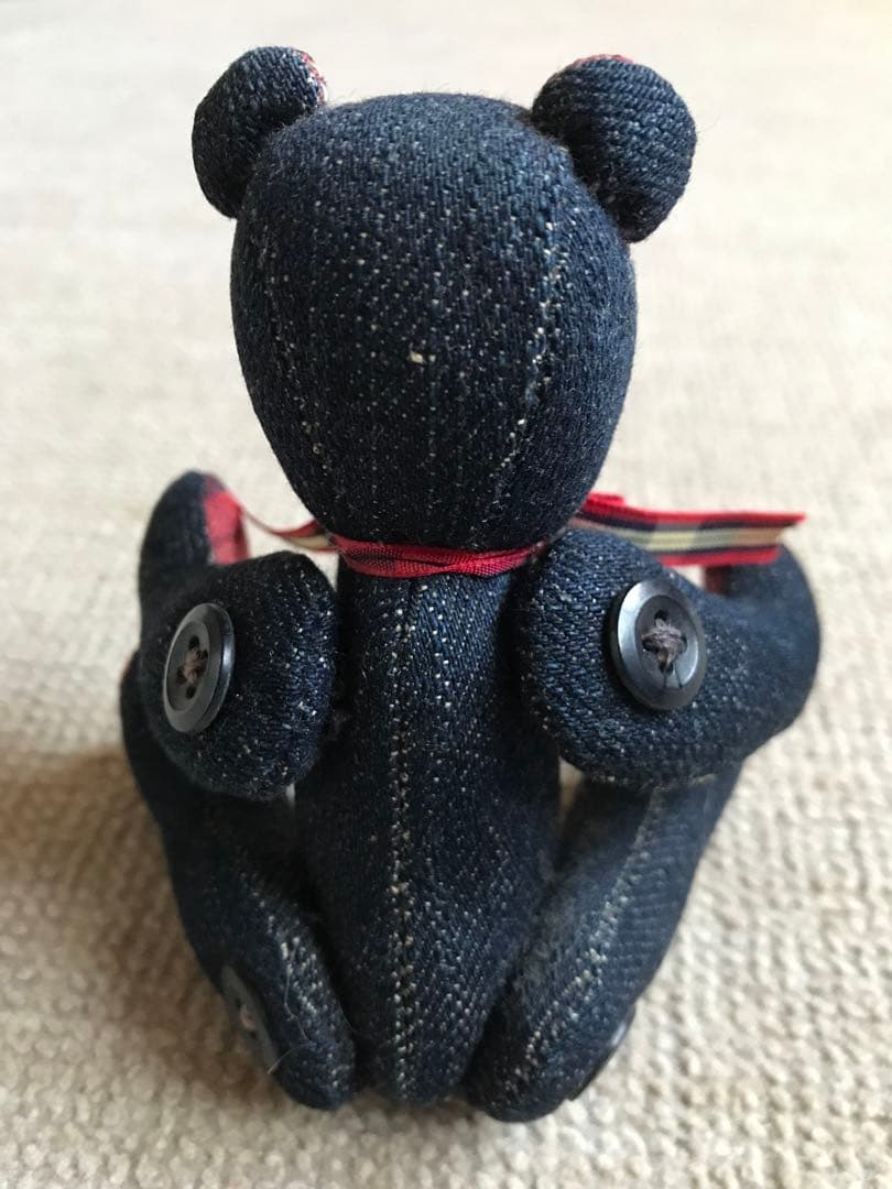 『訳あり』直営店限定《ジョーマッコイ》デニム製ベア