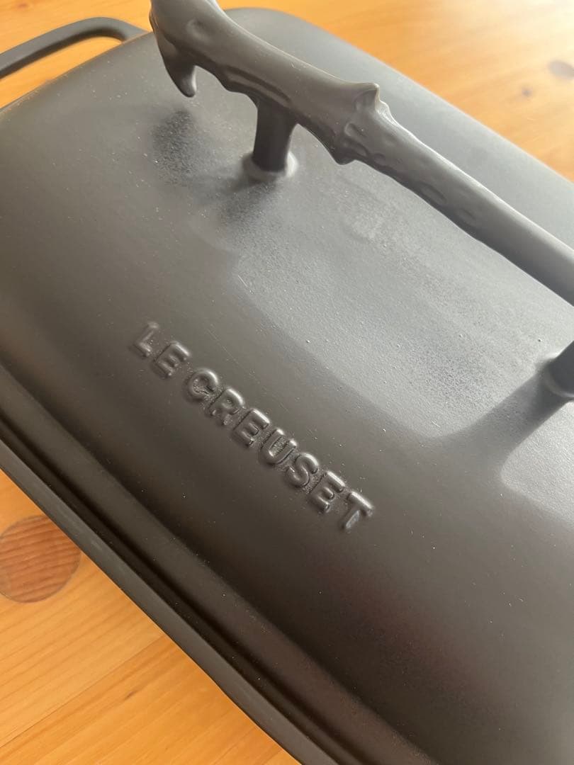 LE CREUSETヴォルデモート レクタンギュラー ブラック ハリーポッタ