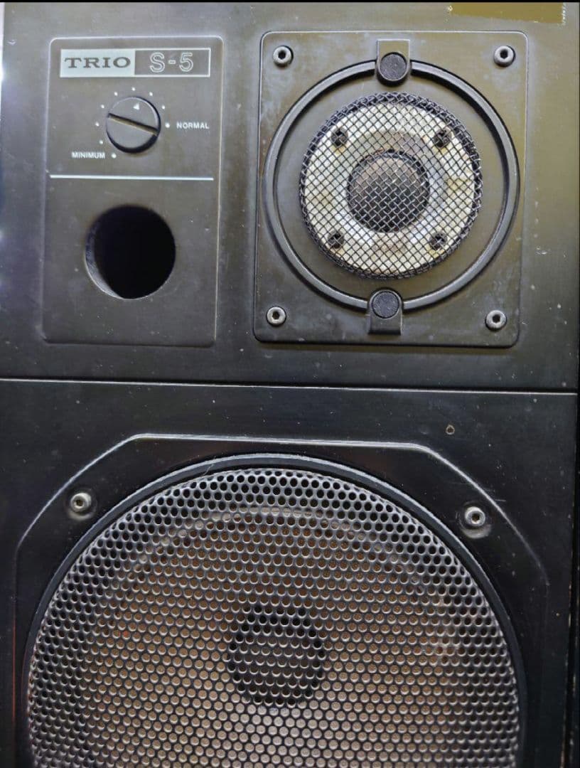 【定価︰￥50,000・1979年】 TRIO S-5 スピーカー・ペア『希少』