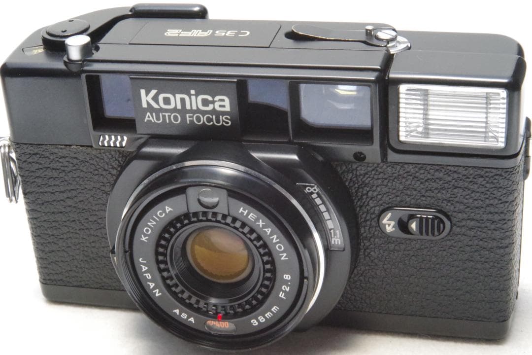 Konica C35 AF2 ジャスピン ハンディ ヘキサノン 動作確認済 美品