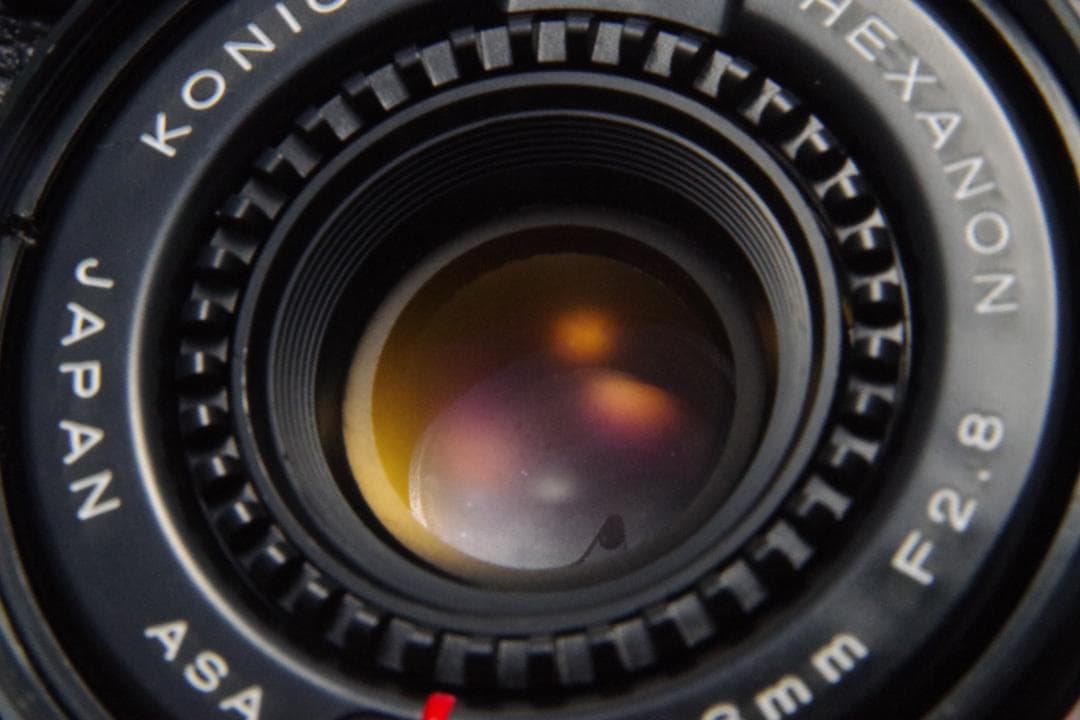 Konica C35 AF2 ジャスピン ハンディ ヘキサノン 動作確認済 美品