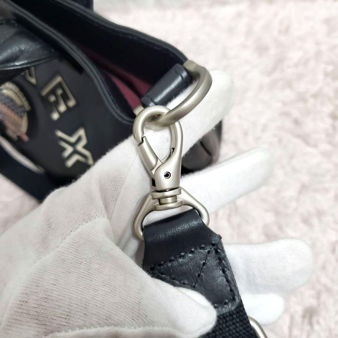 AVIREX ロゴミニトートハンドバッグ ショルダーバッグ 2way 美品