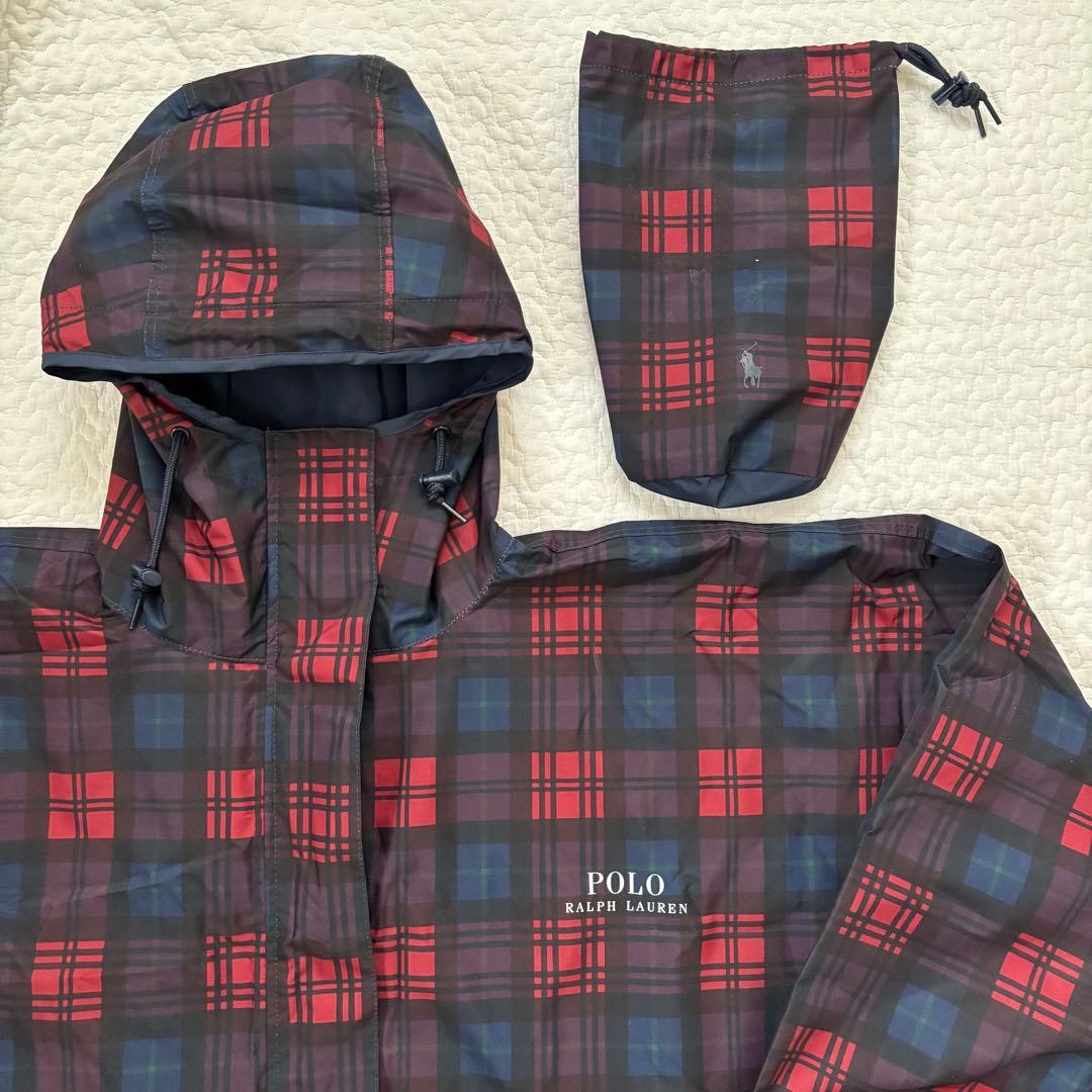 ポロラルフローレン　レインポンチョ　レインコート　収納袋付き　定価19800円