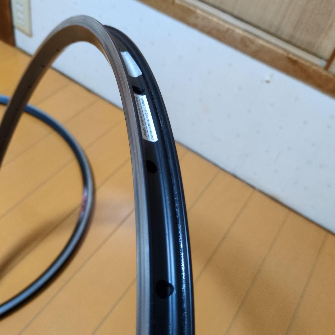 パーツ VELOCITY A23 rim black/silver 700C 32H