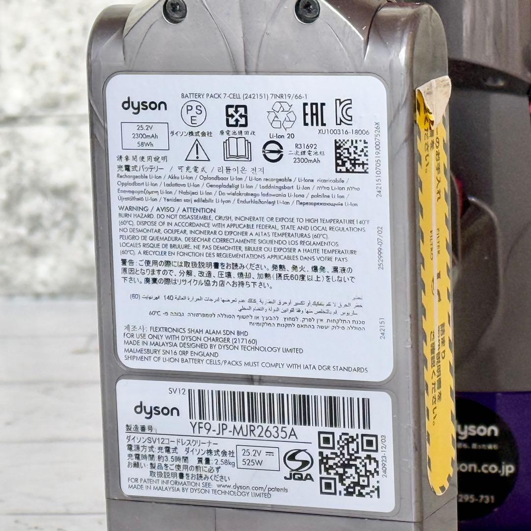 Dyson Cyclone V10 Fluffy スタンドセット