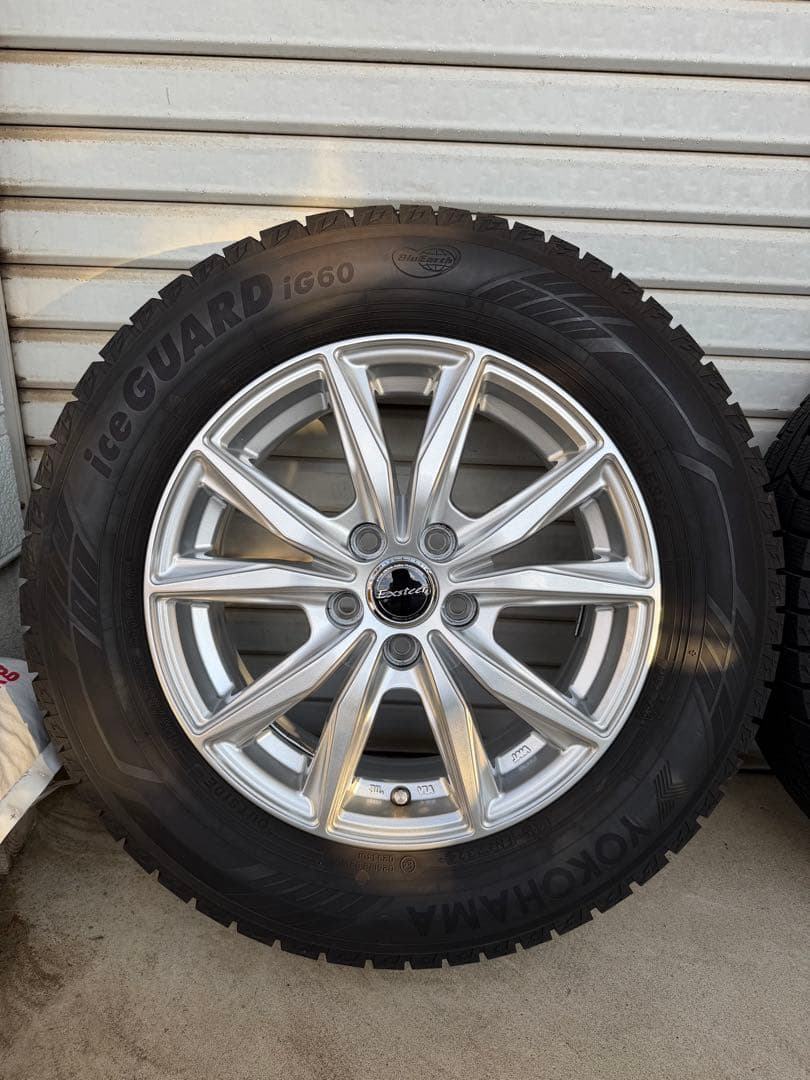 スタッドレス バリ溝 ヨコハマ アイスガード ホイールセット 4本 美品