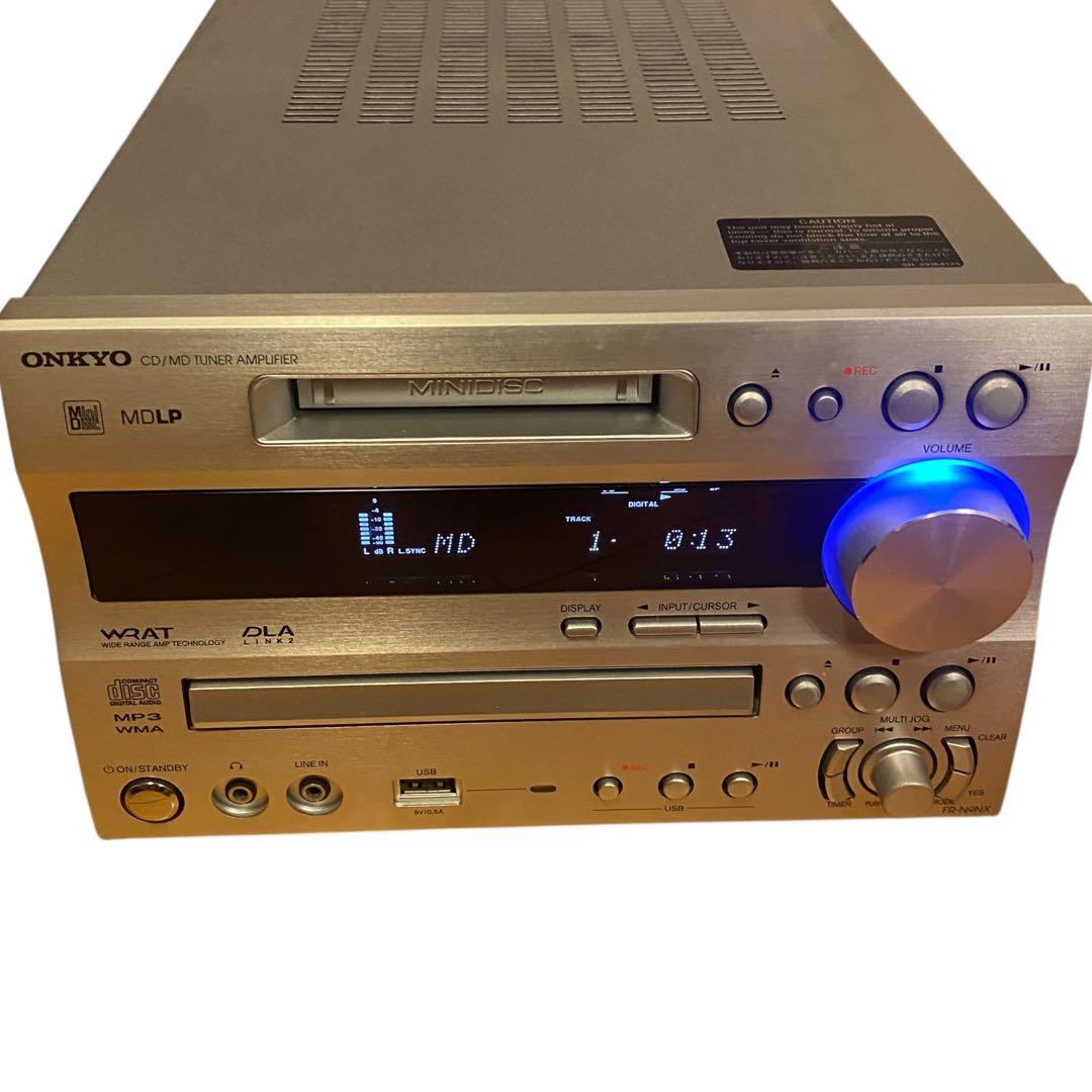 ✨極美品✨ONKYO オンキョー FR-N9NX(S)CD/MDチューナーアンプ