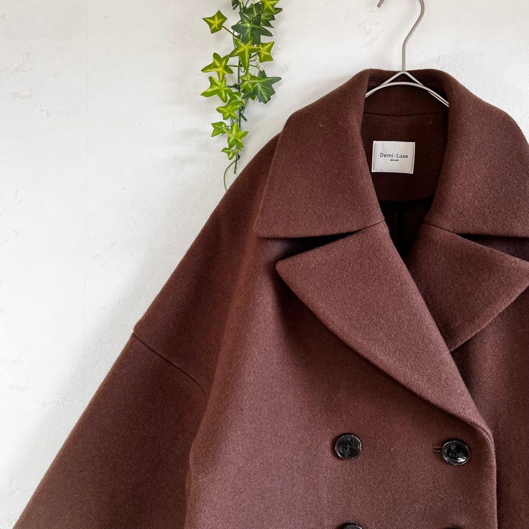 デミルクスビームス　Demi-Luxe BEAMS 新品未使用DメルトンPコート