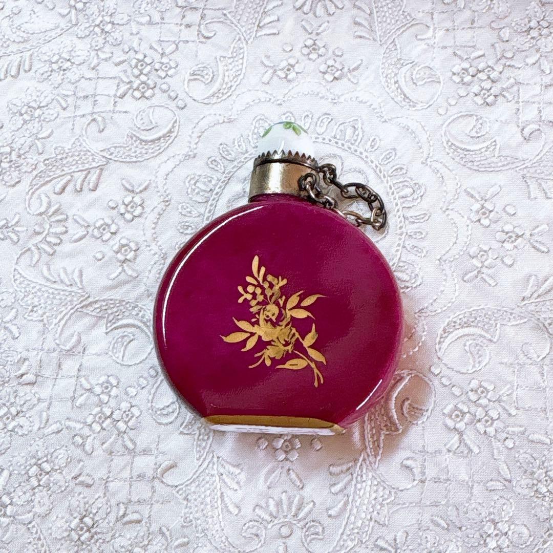 リモージュ 花柄 香水瓶 ❤︎ フランス製