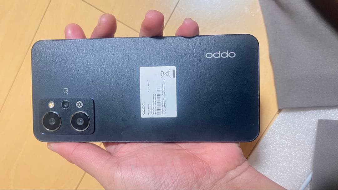 Oppo Reno 7a ブラック 本体