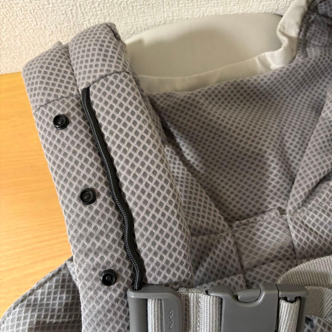 nuna ヌナ カドルクリック 抱っこ紐 グレー