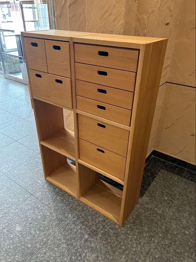 torico☆さま専用　無印オープンシェルフ　天然木　ラック　シェルフ　棚