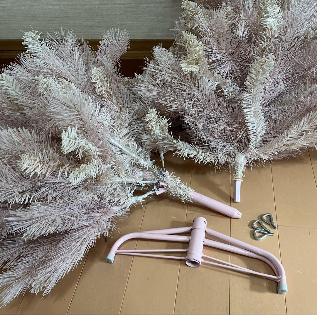 Francfranc / ピンク クリスマスツリー LEDライト オーナメント