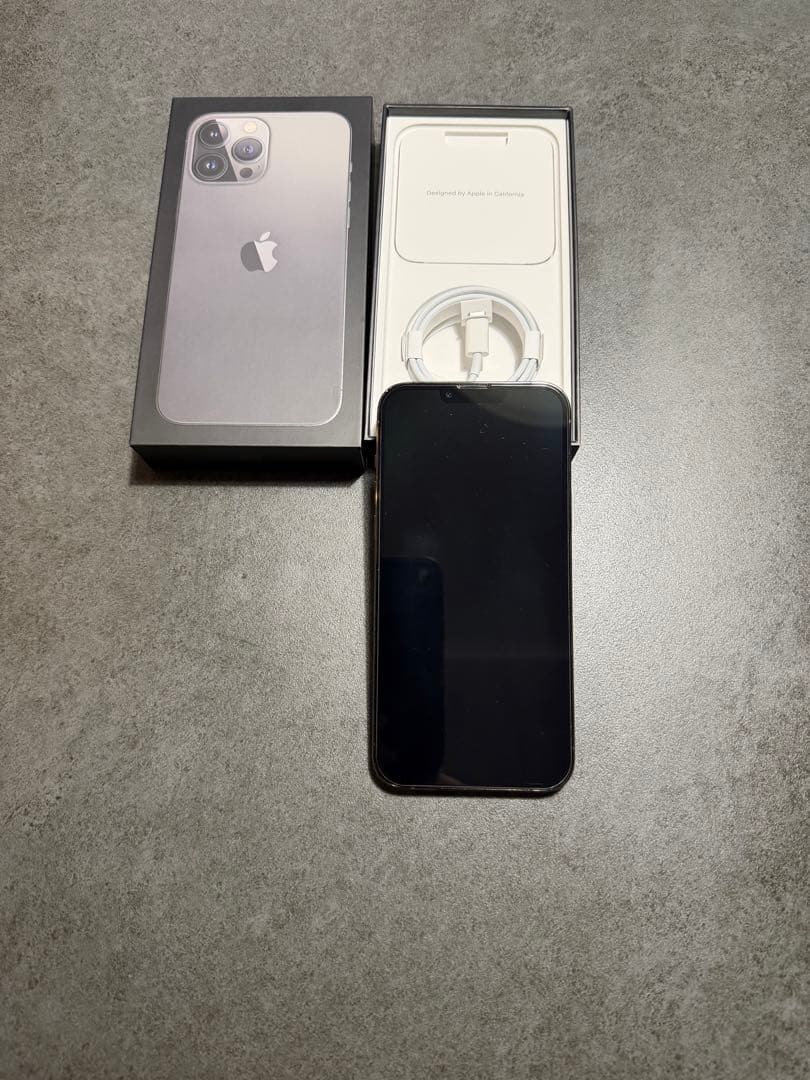 iPhone13 ProMax 512GB グラファイト　箱あり