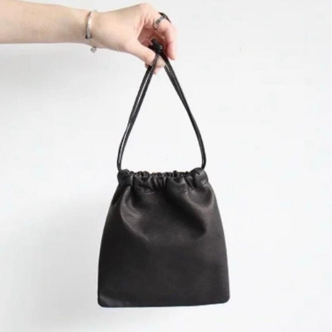 バッグ aeta Double Faced DRAWSTRING POUCH M