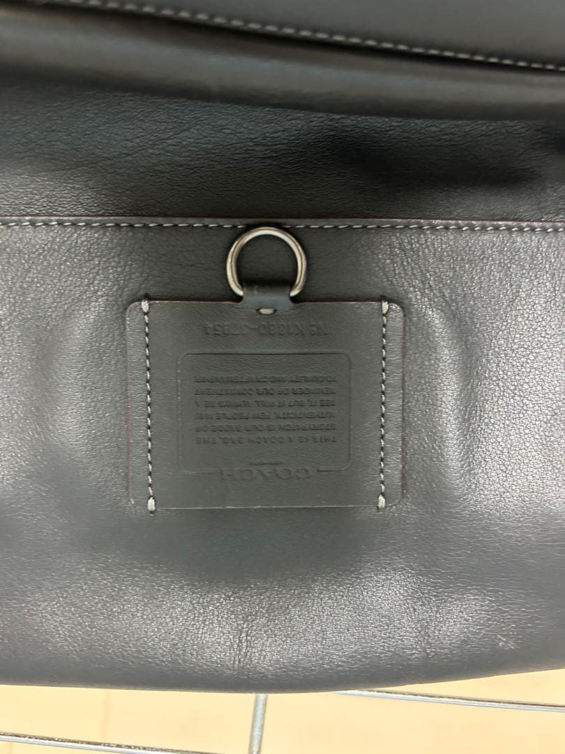 コーチ COACH レザー リビングトンバイク バッグ