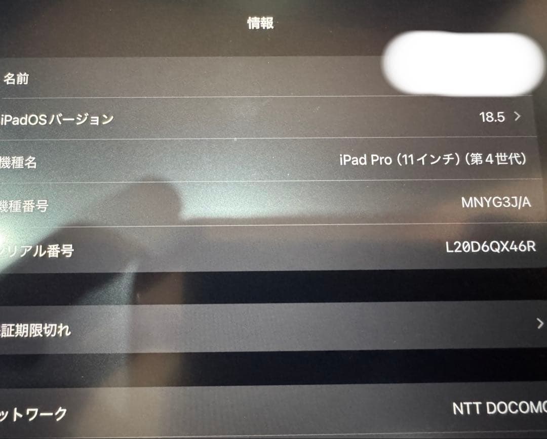 ✨iPadPro11インチ 第4世代 Wi-Fi+ Cellular 512GB