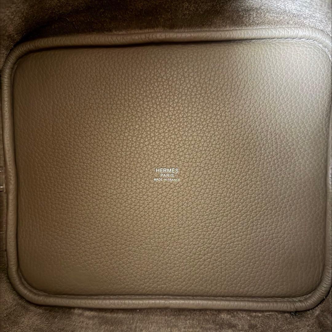 エルメス K刻印2025年製 ピコタンロックMM カデナ付き ハンドバッグ