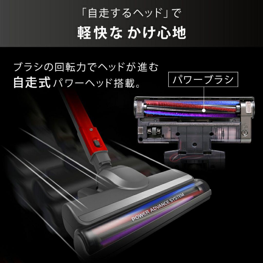 未使用 アイリスオーヤマCANISTICKクリーナー IC-CSP5 紙パック式