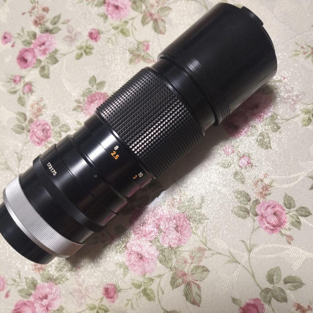 Canon AE-1 一眼レフカメラ 50mmレンズ　望遠、ストロボ付ジャンク