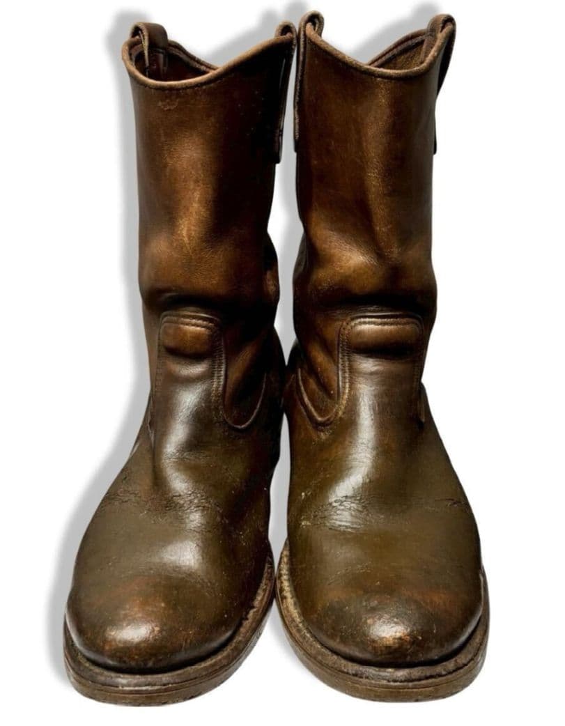 RED WING 縦羽タグ1155 11インチ ペコスブーツブラウンUS9.5C