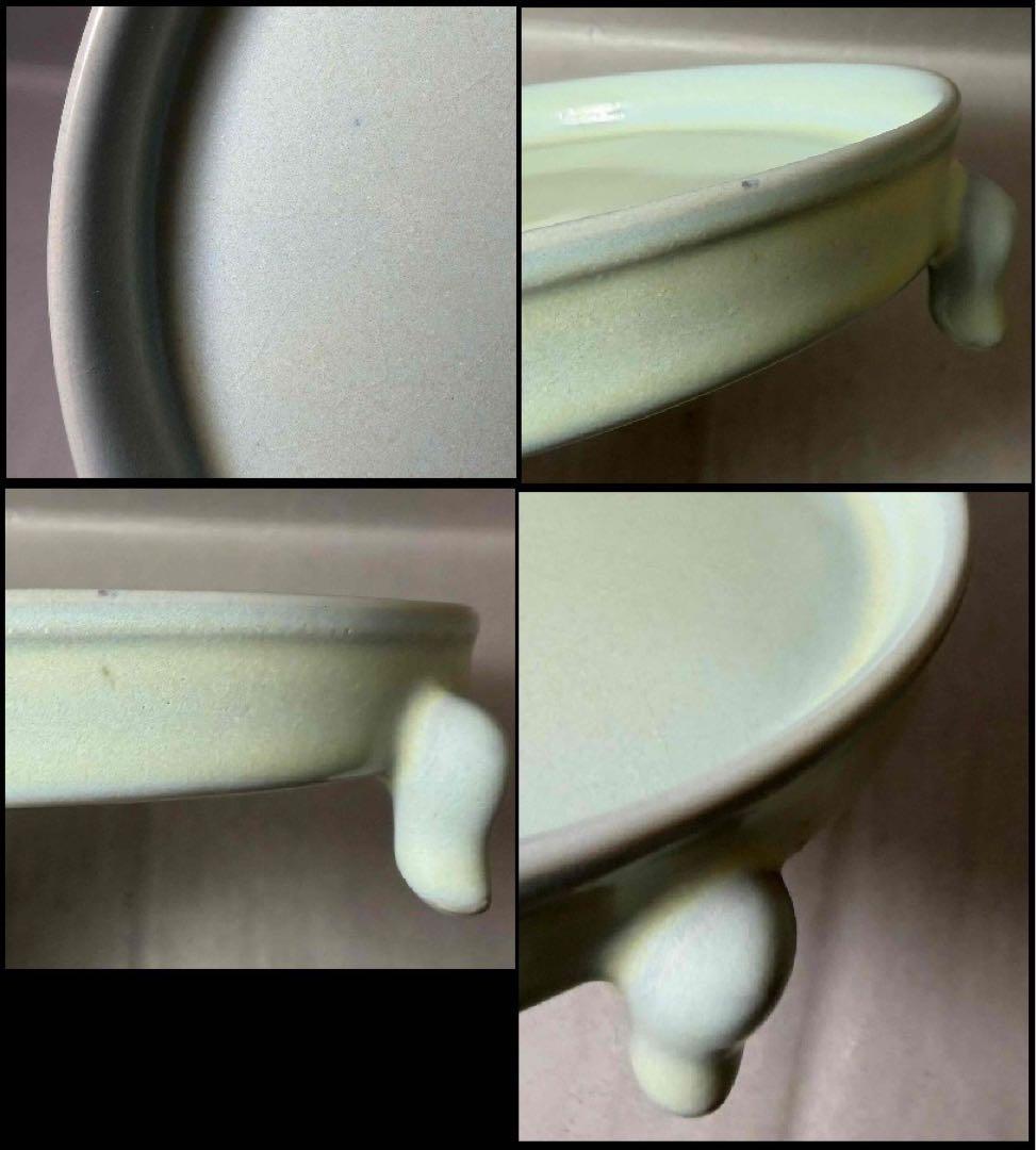 中国 三つ足丸盤　f2260113