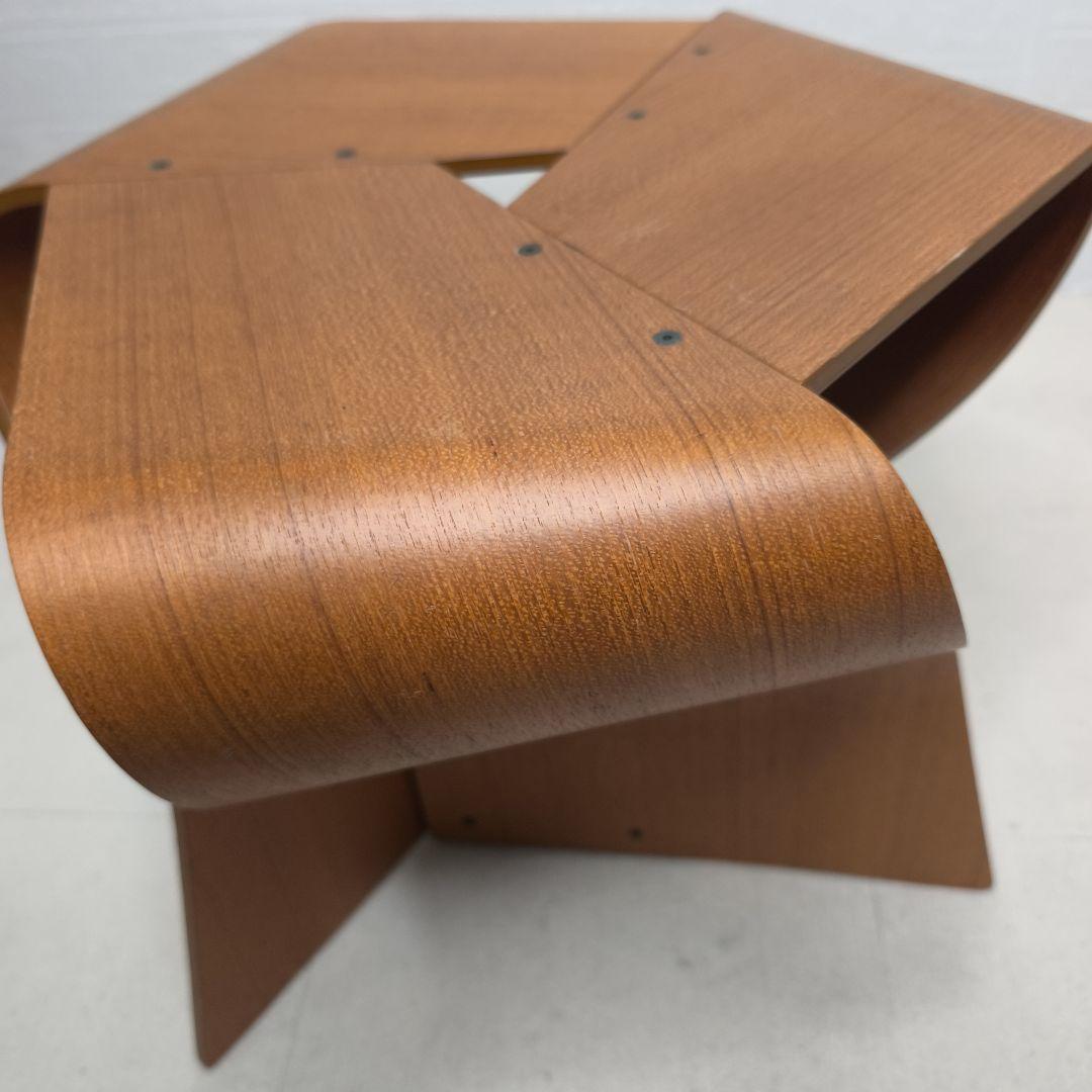 美品　マッシュルームスツール　天童木工