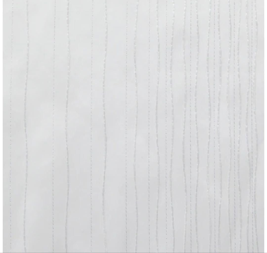 【美品】丈259cm ニトリ　オーダーレースカーテン　白　両開き