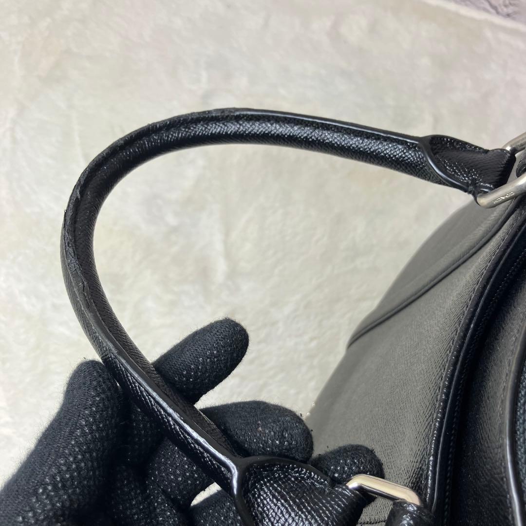 コーチ✨メトロポリタン 2way ３室 A4 ビジネスバッグ サフィアーノレザー