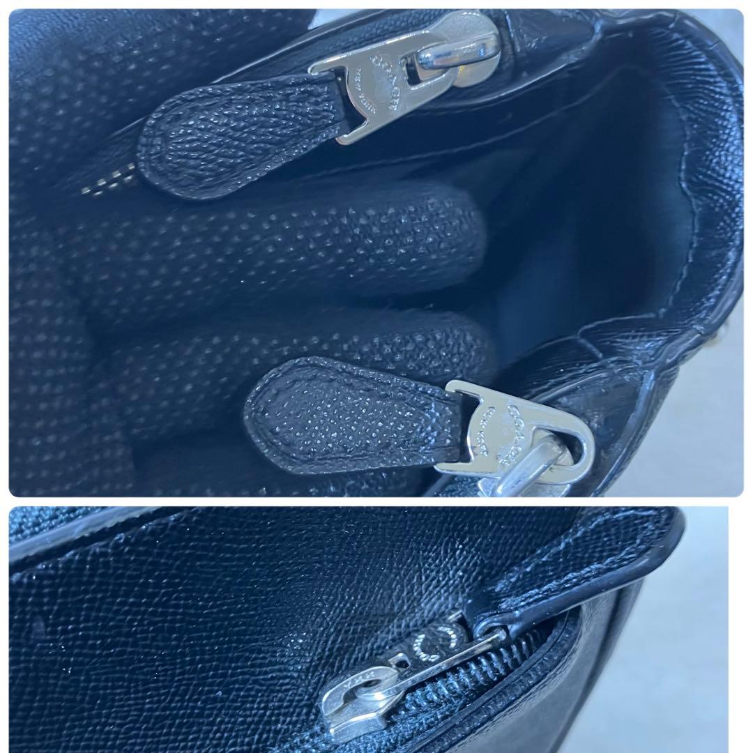 コーチ✨メトロポリタン 2way ３室 A4 ビジネスバッグ サフィアーノレザー