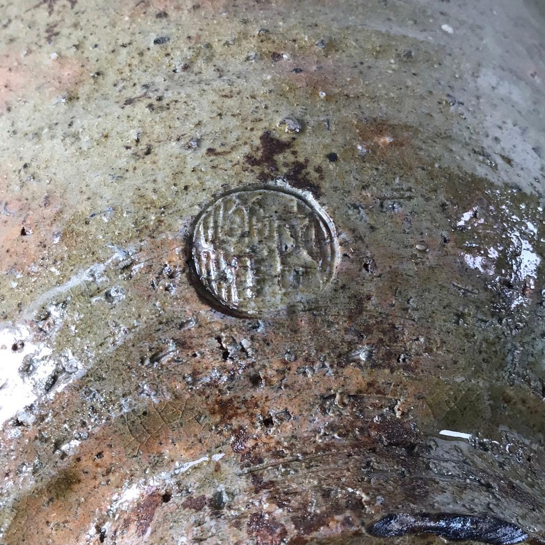 Ｒ５９０　茶碗　『出雲焼』『十一代　長岡空権造』　抹茶碗　共箱　茶道具