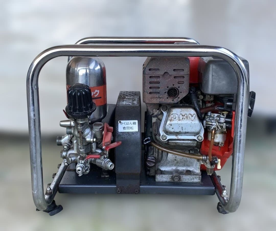 丸山 セット動噴 動力噴霧機 MS410EC セラミックユニフロー動噴