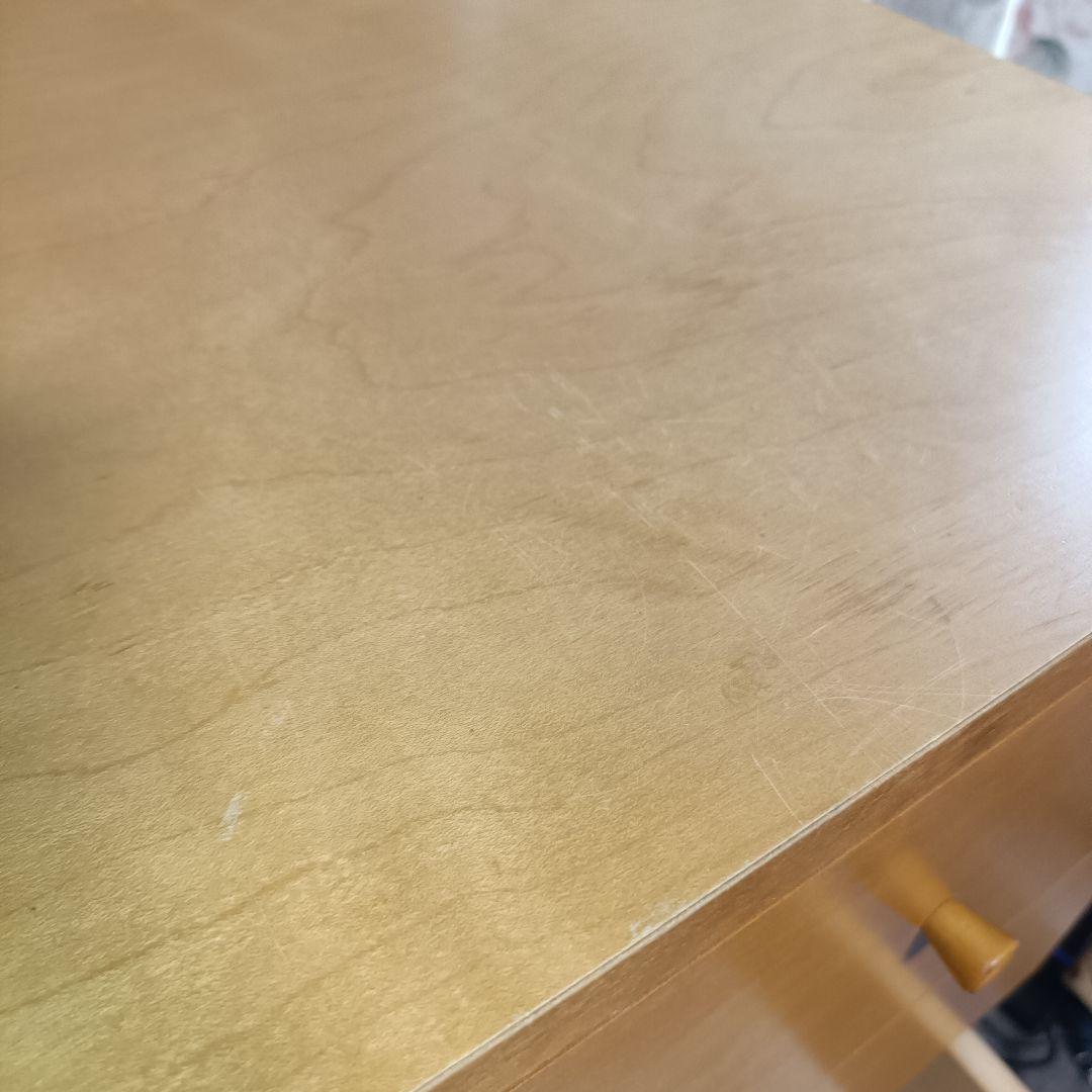 無印良品　希少廃盤モデル　メープル　木製 6段チェスト 収納家具 タンス