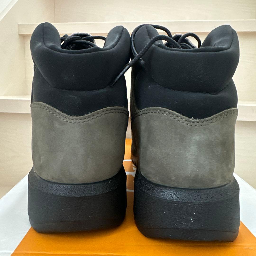 靴 Timberland FIELD BOOT DARK GREEN NUBUCK