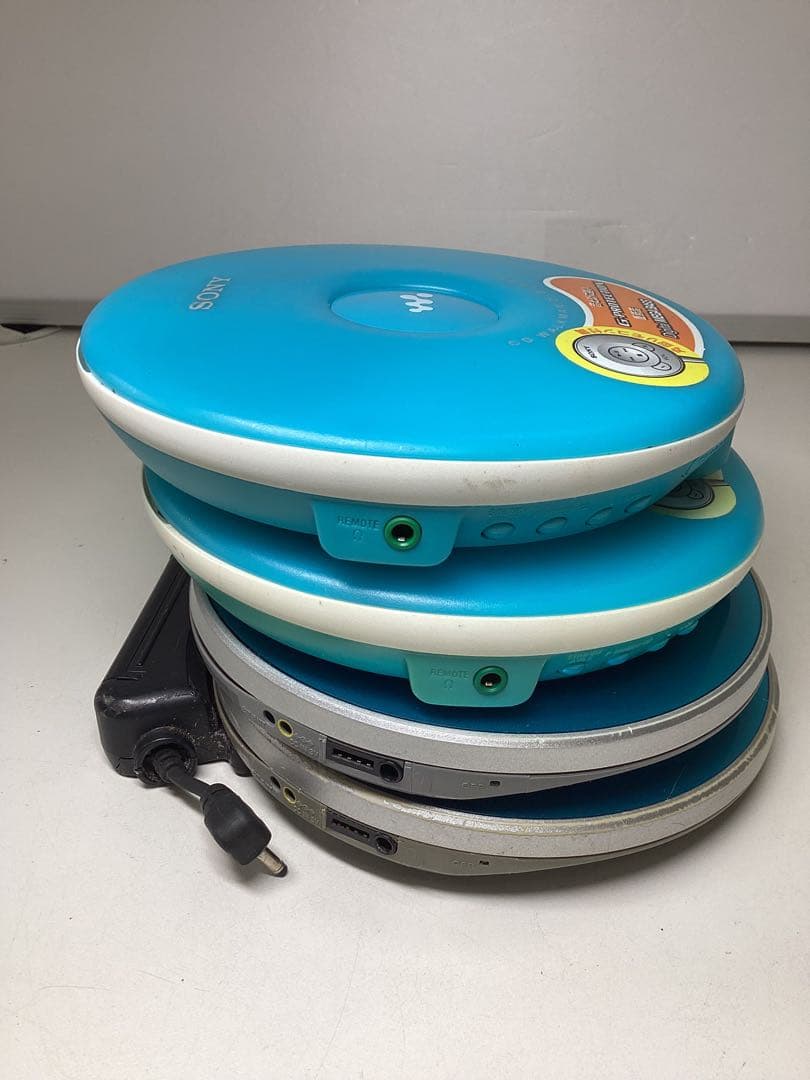 ば*こ様 SONY WALKMAN ポータブルCDプレーヤー 4台セット