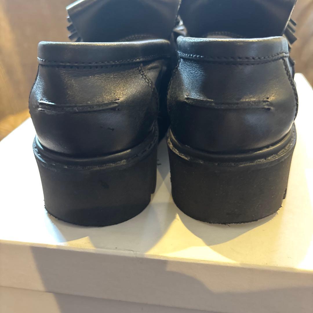 Maison Margiela フリンジローファー ブラック36サイズ